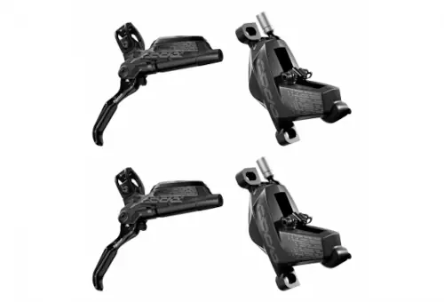 pour débuter freins hydrauliques VTT cross country noir